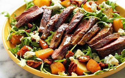Oriental Grilled Skirt Steak Salad